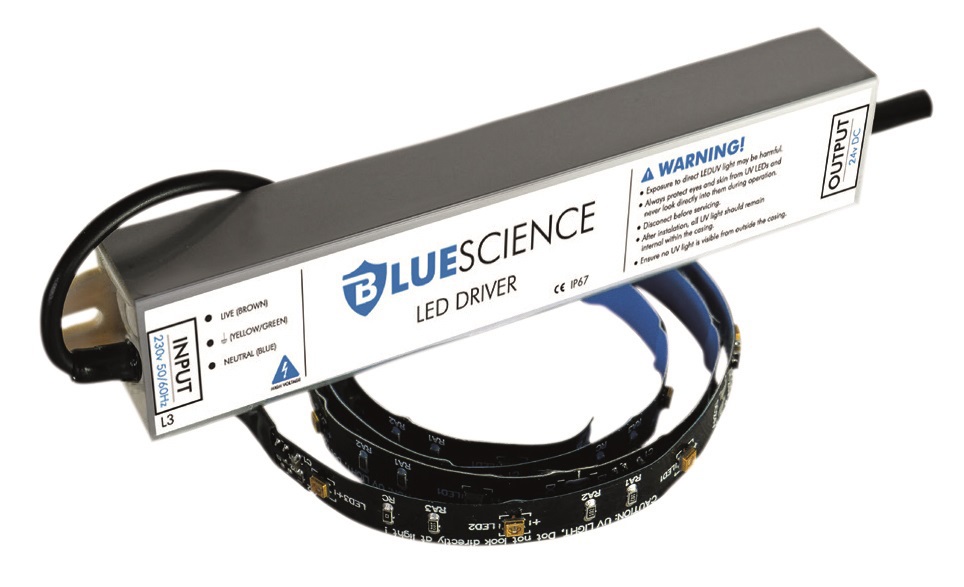 8807040 UV Lucht desinfectie systeem LED-driver + 700mm UV-c Led-strip